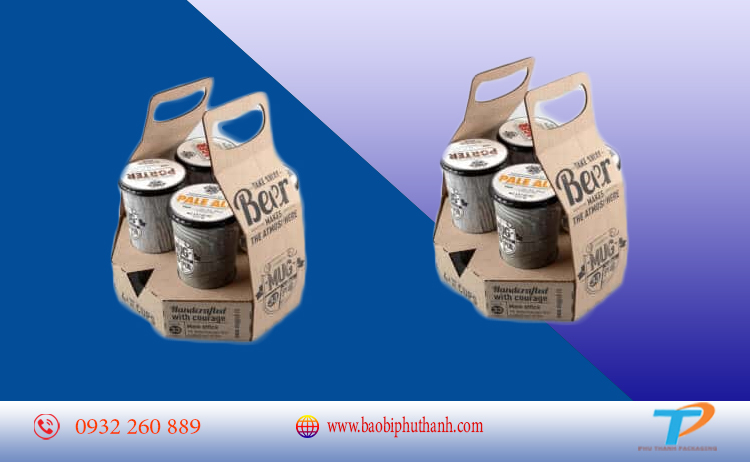 Túi giấy đựng ly café