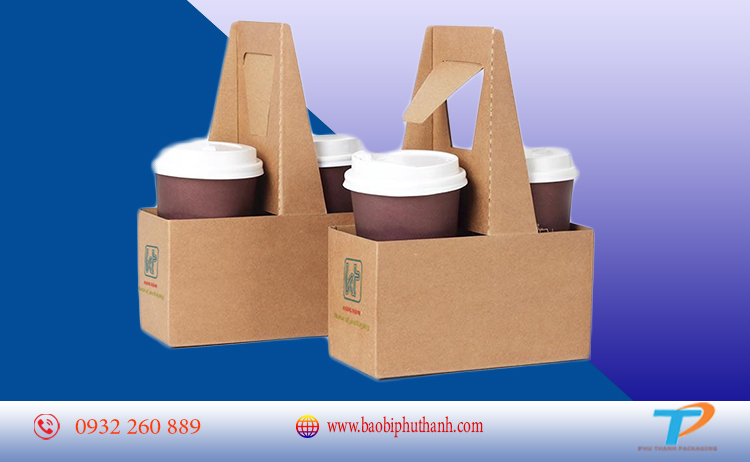 Túi giấy đựng ly café