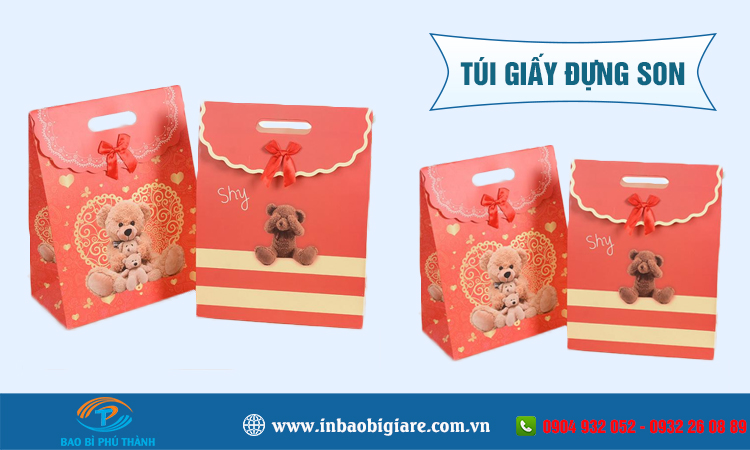 Túi giấy đựng son