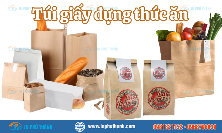 Túi giấy đựng thức ăn