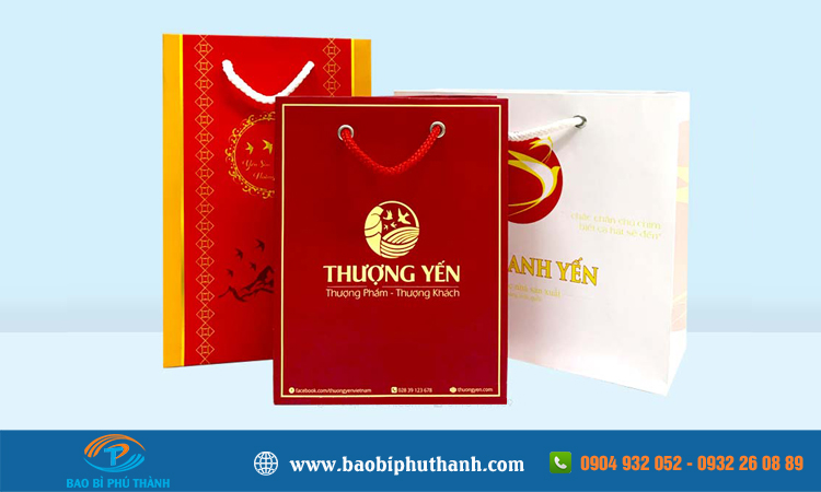 Túi giấy đựng yến sào