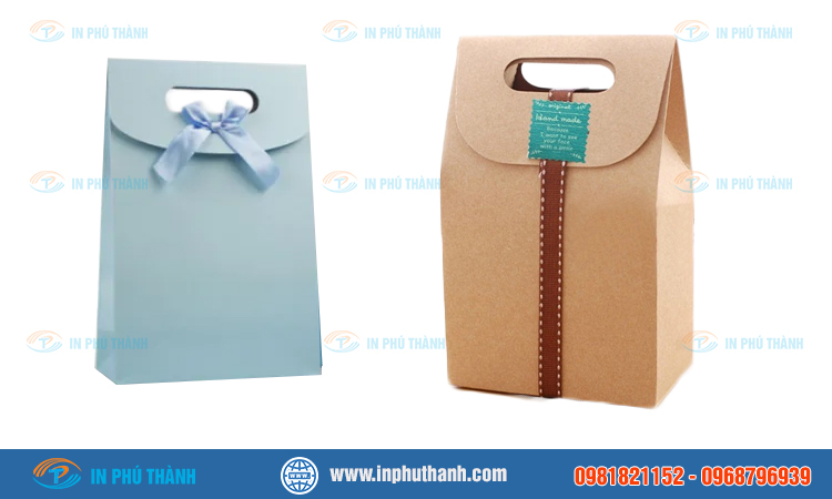 Túi giấy nắp gấp