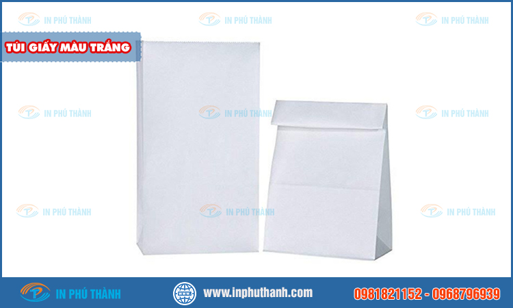 Túi giấy trắng