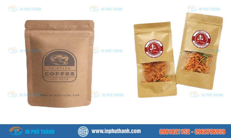 Túi zip giấy đựng thực phẩm