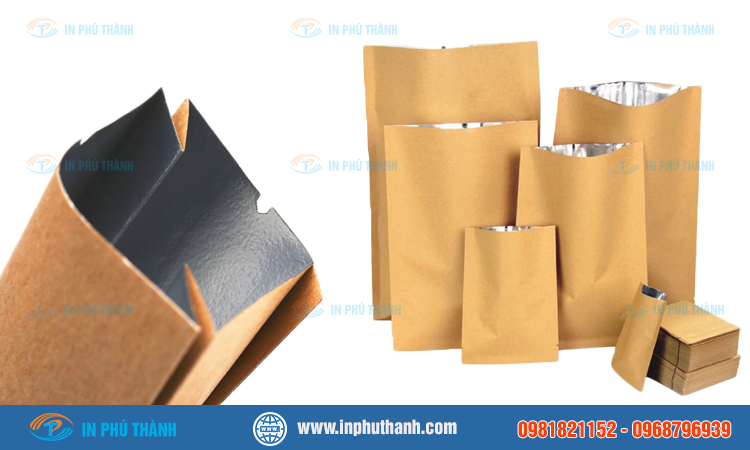 Túi zip giấy đựng thực phẩm