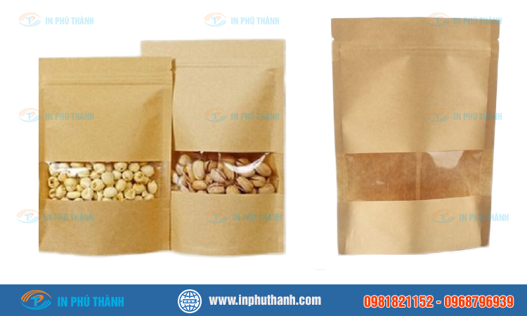 Túi zip giấy đựng thực phẩm