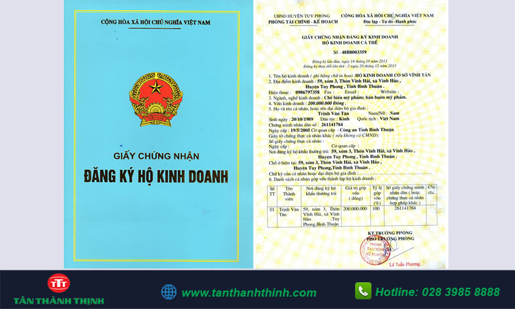 Xin giấy phép kinh doanh hộ cá thể ở đâu? 